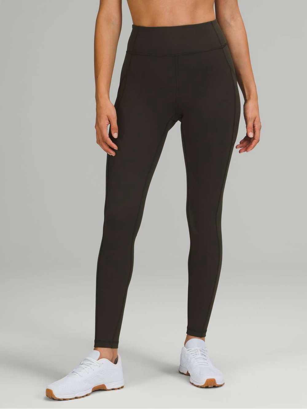 Lululemon Invigorate High-Rise Tight 28" Dark Olive